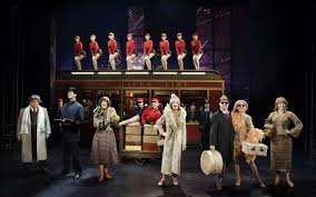 Photo Flash First Look At Zach Braff Nick Cordero Marin Mazzie Betsy Wolfe And More In Bullets Over Broadway Woody Allen Musicals Broadway