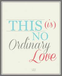 Sade Ordinary Love 8x10 Lyric Art Print Typography Print Wall Decor Quote Print 80 S Music Art Sade Words Quote Prints