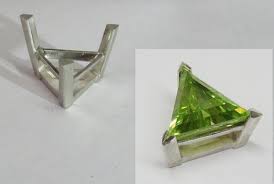 Trillion Prong Setting Collet A Faceted Triangular Gemstone Is Called A Trillion Generally Tr Metal Jewelry Making Creating Jewelry Jewelry Making Tutorials