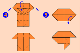 Die papierschachtel eignet sich perfekt, um süßigkeiten und andere kleinigkeiten zu verschenken. Origami Boot Anleitung Pdf