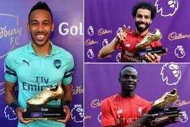 Aubameyang Salah And Mane Win 2018 19 Premier League Golden Boot