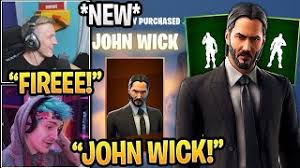 The john wick skin is a legendary fortnite outfit from the john wick set. Streamers Get The New John Wick Skin And Emotes In Fortnite U Rantv