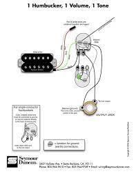 If a guitar has two or more volume controls that are wired in the traditional manner (a les paul for example), an interesting thing occurs when the selector switch is in the overall tone of the instrument is not affected, since the dc resistance of the resistive strip that attenuates the high end is still present. 1 Humbucker 1 Volume 1 Tone Guitar Guitar Tech Guitar Pickups