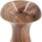 Jarrones decorativos de madera de olivo tallada a mano, jarrón de madera  para flores secas, jarrones de estilo rústico de forma única, jarrones Art  ...