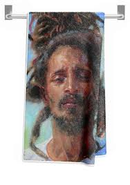 Dave 6 Bath Towel by Jonathan Guy Gladding JAG