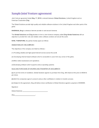Responsible for the preparation of this agreement. 53 Simple Joint Venture Agreement Templates Pdf Doc á… Templatelab