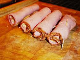 Gerolltes Leberkase Cordon Bleu Rezept Leberkase Rezept Rezepte Lebensmittel Essen