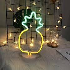 Rainmae large happy birthday party decoration banner, black gold sign poster for men women 30 40 50 60 birthday anniversary party photo background supplies for wall decoration props (70.8 x 43.3 inch) 4.2 out of 5 stars. Neon Signs Led Decor Night Light Wall Decor For Christmas Decoration Birthday Party Home Led Decorative Lights Wedding Event Banquet Party Decor Battery And Usb Power Pineapple With Holder Buy Online In