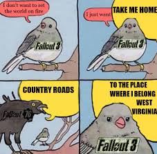 Yarrr A Fallout Meme Meme Memes Comic Bird Fallout Funny Fallout Meme Fallout Funny Fallout 4 Funny