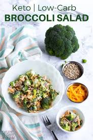 Keto Broccoli Salad With Bacon And Cheese Broccoli Salad Recipes Salad With Broccoli Low Carb Broccoli Salad Broccoli Salad Recipe Broccoli Salad Bacon
