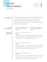 ¿buscas un modelo de curriculum vitae? Las 50 Mejores Plantillas De Curriculum Vitae Gratis En Formato Word