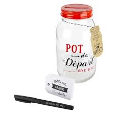 Bocal A Souhaits Pot De Depart Cadeau De Depart Cadeaux De Depart Pot De Depart Idee Cadeau Retraite