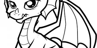 Supercoloring.com is a super fun for all ages: Cute Easy Dragon Colouring Pages Novocom Top