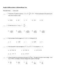 Printable in convenient pdf format. Related Rates Calculus Worksheets Teaching Resources Tpt