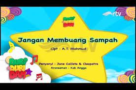 Lirik Lagu Anak Membuang Sampah Yang Diciptakan Oleh At Mahmud Sonora Id