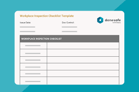 During the visual check, the operator should visually inspect the forklift and complete the inspection sheet. Sample Workplace Safety Inspection Checklist Template Donesafe