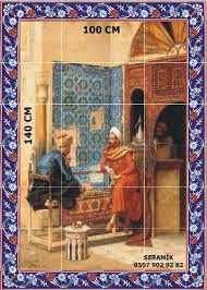 Elisi Elyapimi Hobi Seramik Seramik Tablo 100 X 140 Cm Tablo