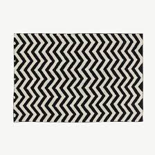 Unsere zahlreichen designs und stilrichtungen bringen gemütlichkeit, wärme und ein einzigartiges. Black White Waschbarer Teppich Mit Zick Zack Print Littlehipstar Com