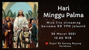 Dalam pekan ini, gereja katolik sedang memperingati minggu palma atau juga disebut minggu prapaskah keenam atau jadwal misa minggu palma hingga paskah di gereja katedral surabaya (@katedralsurabaya). Kapel Rs Gotong Royong Surabaya