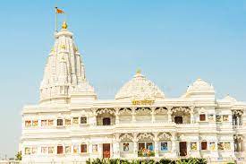 Need a hand carved wooden temple for your home? Prem Mandir Tempel Der Liebe In Vrindavan Stockfoto Bild Von Religion Liebe 54560386