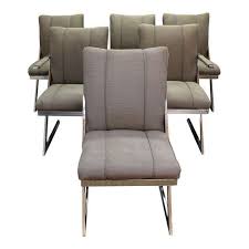 Mid Century Dining Chairs Modern Milo Baughman Z Bar Cantilever Dining Chairs Set Of 6 By Annex Dining Chairs Cantilever Dining Chair Mid Century Dining Chairs