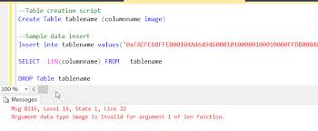 Local temporary tables are isolated in the scope of current session regardless its name. How Do We Identify Lob Datatype Columns In Sql Server Sqlzealots