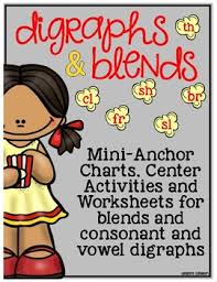 Pop For Blends And Digraphs Anchor Charts And Activites