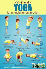 10 Yoga Poses To Keep The Kids Fit And Healthy Top 10 Home Remedies Yoga For Kids Kid Friendly Yoga Easy Yoga Workouts