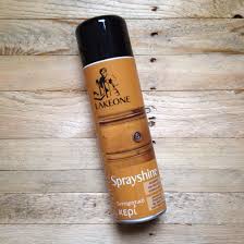 Furniture wax is an entirely different product than polish. Lakeone Spray Shine 500ml Wax Polishes