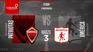 90 | an additional four minutes are played few. En Vivo Patriotas Vs America Liga Colombiana Por El Fenomeno Del Futbol Youtube