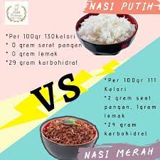 Akhirnya, mungkin perbedaan konsumsi serat anda jika anda mengganti nasi putih dengan nasih putih hanyalah 4 gram. Beras Merah Beras Organik Mpasi Pulen Enak Bagus Untuk Diabetes Diet Jantung Kolestrol Red Rice 1kg Shopee Indonesia