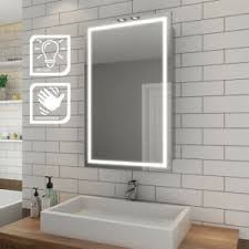How to hang a bathroom sheet mirror. Sliding Door Led Light Up Bathroom Mirror Cabinet Shelf Wall Hanging Sensor 692456166531 Ebay