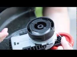 Black And Decker Grass Hog Xp Troubleshooting Changing A Single Line Spool On A Black Decker String Trimmer Youtube