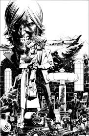 Black And White Comic Art Style American Vampires Cover By Sean Gordon Murphy Comic Artist Comic Book Artists Comic Illustration