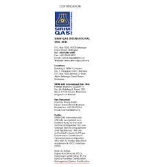 National differences and regulatory requirements. Sirim Qas International Sdn Bhd Malaysia Oil Gas Directory