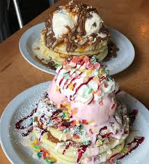 Brownstone Pancake Factory On Instagram Brunch Time With Our Fruity Pebbles Pancakes And Our Salted Dessert Recipes Brownstone Pancake Factory Fruity Pebbles