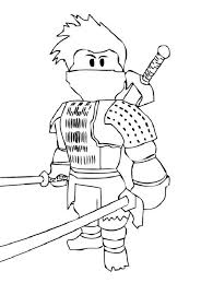 Roblox bandit with weapon and backpac coloring pages printable #16558901. Coloring Pages Roblox Print For Free
