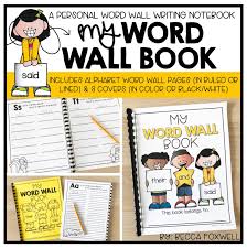 You'll find owl themed word wall alphabet cards, polka dot alphabet cards and environmental print. How To Use A Personal Word Wall Book Foxwell Forest