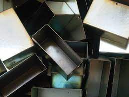 Sheet Metal Mild Steel Boxes With Welded And Cleaned Up Corners The Finished Boxes Have Been Zinc Plated And Clear Pa Zinc Plating Metal Projects Sheet Metal