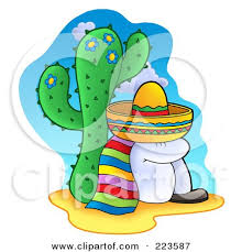 43,555 cactus clip art images on gograph. Royalty Free Rf Clipart Illustration Of A Mexican Man Resting By A Cactus By Visekart 214246