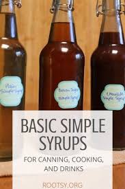 How To Make Simple Syrup For Canning Cooking And Drinks Recipe In 2020 Simple Syrup Make Simple Syrup Old Fashioned Simple Syrup