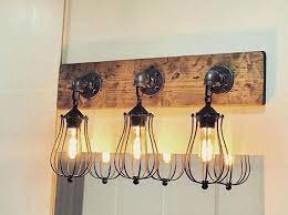 Check spelling or type a new query. Rustic Bathroom Vanity Lights Trendecors