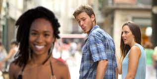 Distracted Boyfriend Alternate Blank Template Imgflip