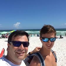 My oldest son Andrew lifeguarding in Pensacola, FL