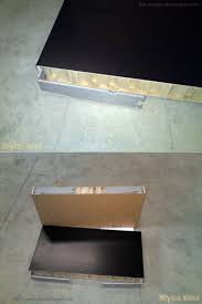 Metal kitchen shelf ikea floating nightstands ebay. Ikea Lack Table Into Lack Floating Shelves Ikea Hackers