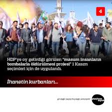 Ihanetin Kurbanlari Hdp Ye Oy Getirdigi Gorulen Masum Insanlarin Bombalarla Oldurulmesi Projesi 1 Kasim Secimleri Icin De Uygulandi Goruntuler Ile Oyun Platform