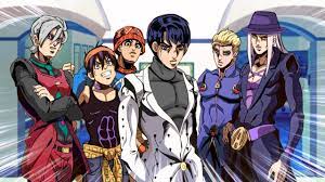 Anime Part 5] At least, Bucci gang blends in to the crowd :  r/ShitPostCrusaders
