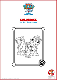 Everest Stella Et Marcus Paw Patrol Tfou Paw Patrol Coloriage Paw Patrol Coloriage