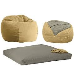 cordaroy s full size convertible bean bag chair by lori greiner h207176 qvc com divan krovat krovat divan