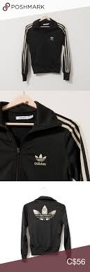 Black And Gold Adidas Track Jacket Adidas Vintage Black Gold Track Jacket Size Xxs Vintage Adidas Gold Adidas Vintage Black